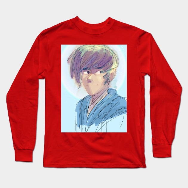 Anime Boy Long Sleeve T-Shirt by Rashadshirts